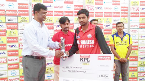 ಕೆಪಿಎಲ್: ಬಳ್ಳಾರಿ ಜಯಭೇರಿ